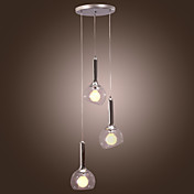 Modern Pendant Light with 3 Lights