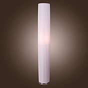 Comtemporary Fabric Floor Light with 3 Lights White Color