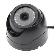 Indoor Black Mini 1/4cmos 420TVL Color 12LED IR cctv Security dome Camera