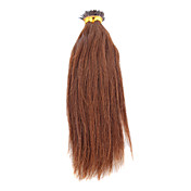 100% Indian Remy Hair 16 Inch Silk Straight Stick-tip Pre-bonded Fusion Hair Extensions