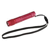 Mini 5-Mode Cree XR-E Q5 LED flashligh (230LM, 1 * AAA, Schwarz / Pink)