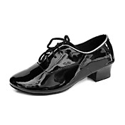 Stylish Kid's / Men's Patent Leather Satin Latin / Ballroom Dance Shoes