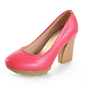 Leatherette Chunky Heel Pumps Office / Party / Evening Shoes (More Colors)