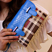 Women's Cute Fashion Checked Wristlet
