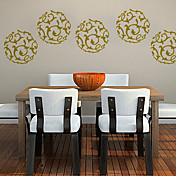 Flower Circles Wall Sticker