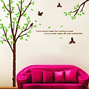 Romantisk Kærlighed Birds Wall Sticker