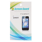 Protector de pantalla de alta definición con un paño de limpieza para Samsung Galaxy S I9070 anticipado