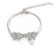 Elegant Alloy with Crystal Bracelet