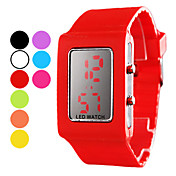 Unisex Silcone digitale LED Wrist Sport Watch (verschillende kleuren)