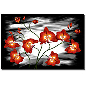 Printed Canvas Art Floral Spring by Kris Klejnot with Stretched Frame