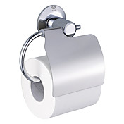 Cuarto de baño moderno de acero inoxidable soporte de papel