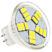 MR11 4W 15x5630SMD 380-420LM 6000-6500K natürliches weißes Licht LED-Spot-Lampe (AC 12V)
