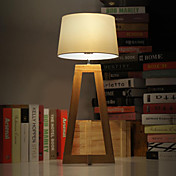 desván escandinavo época industrial de la madera de los bloques huecos del estilo T-6051 Lámpara de mesa