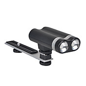 Double-tête photo numérique rechargeable lampe vidéo
