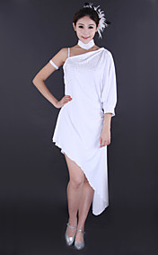 poliéster dancewear latino baile vestido para las damas más colores