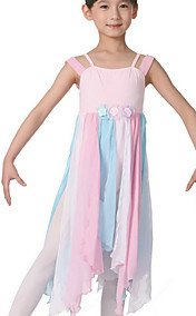dacewear lycra sin mangas vestido de ballet para niños