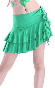 dancewear Viskose latin dance Ebenen Rock für Damen mehr Farben