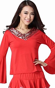 Dancewear Viscose Latin Dance Top voor dames meer kleuren