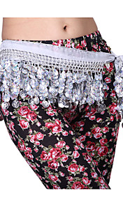 Prestatie Dancewear chiffon met Shell Design Munten Belly Dance Riem Voor Dames (meer kleuren)