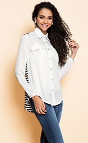 TS Stripes lommer Tilbake skjorte