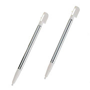  Retractable Touch Stylus Pen for Nintendo DS Lite (White)