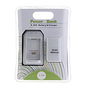  Rechargeable USB Battery Pack (4800mAh) for XBox 360 Controllers