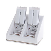  Dual Rechargeable Battery Dock/Stand/Station with Rechargeable Batteries (2800mAh) for Wii