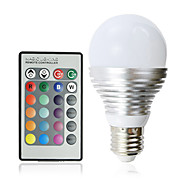  16 Color LED Changing Light Bulb with Remote Control (0941-CEG627)