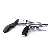  2-in-1 MotionPlus Laser Gun for Wii Remote and Nunchuk