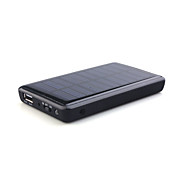  Solar Power Charger + Flashlight for iPhone 4/3G/3GS Cellphones (Black)