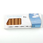  10pcs cigarro eletrônico recargas sabor hortelã set-branca