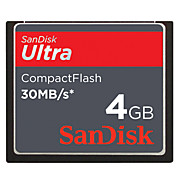  4GB SanDisk CompactFlash Memory Card