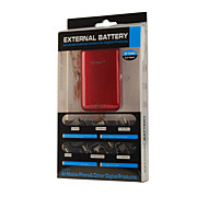  Universal Rechargeable External Battery (Red)