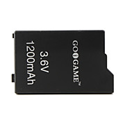  3.6v 1200mAh Battery Pack for PSP (Black)