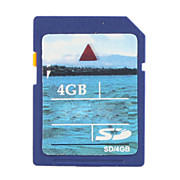  Carte de 4 Go de mémoire SD