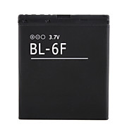  1200mAh Replacement Cell Phone Batteries BL-6F for Nokia 6788/6788i/N78/N79/N95 8G