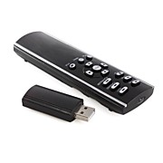  DVD Remote Control + Wireless USB Receiver for PS3 (Black)