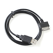  USB Data Transmission + Charging Cable for Dell Streak Mini 5 - Black (80CM-Length)