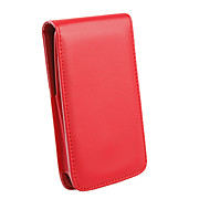  prêmio estojo de couro para itouch pu 4 - vermelho