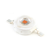  620-630nm 1W 25-35lm Red LED Light Bulb (2.20-2.6V)