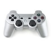  Rechargeable USB DualShock 3 Wireless Controller for PS3 (Silver)