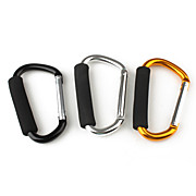  Large Size Sponge-covered Carabiner (Color Assorted)