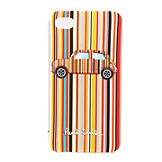  Protective Colorful Hard Case for iPhone 4 / 4S (Small car)