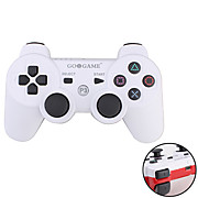  GOiGAME Wireless Two-Tone DualShock 3 Controller for PS3 (White + Red)