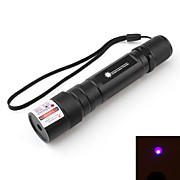  Flashlight Shaped Blue Laser Pointer with Battery (5mw,405nm,Black)