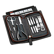  Stainless Steel Manicure Kit (9 Packs,black)
