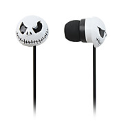  Scary Style In-Ear Earphones (White)