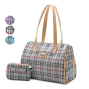  Plaid Shoulder Bag (Assorted Colors)