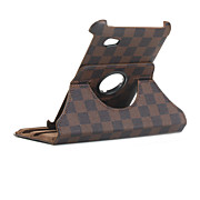  Protective 360 Degree Rotation Grid Pattern Case for Samsung P6200