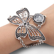  Women's Hollow PU Analog Quartz Wrist Watch (Assorted Colors)